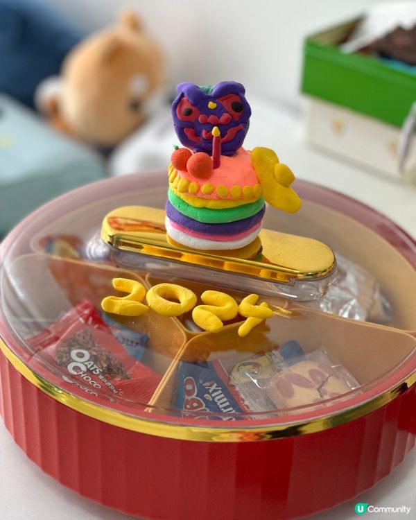 新年小擺設 人日生日蛋糕🎂