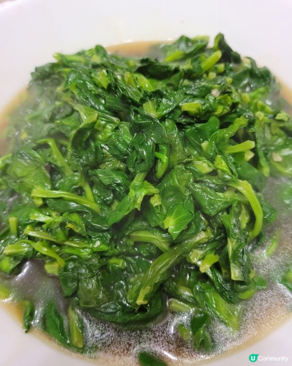 雞油炒豆苗#清清地#快快手有得食
