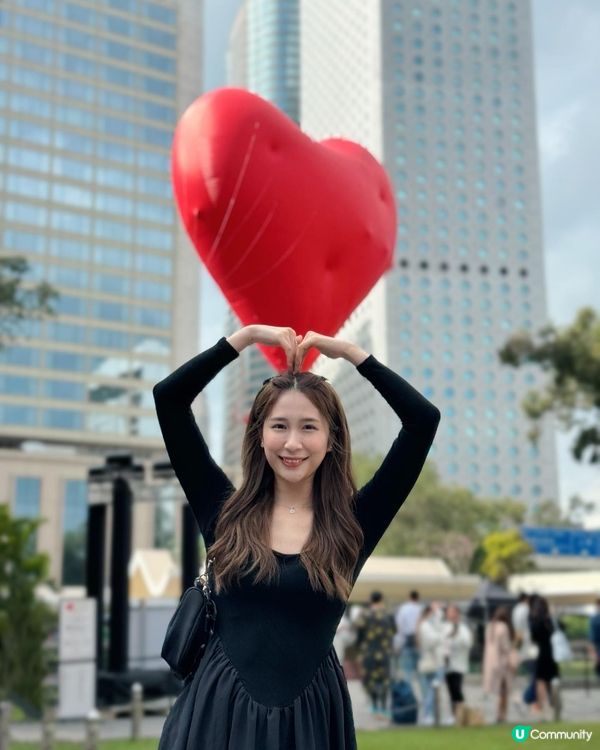 期間限定 巨型紅心♥️打卡熱點