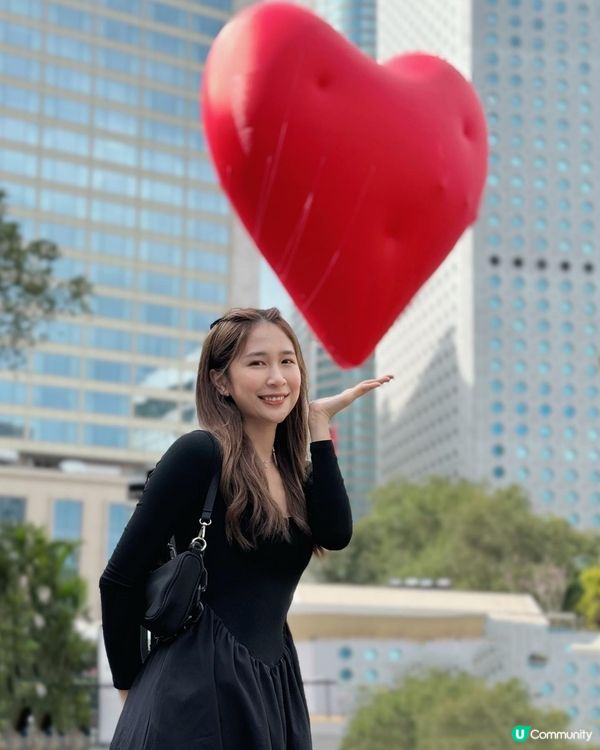 期間限定 巨型紅心♥️打卡熱點