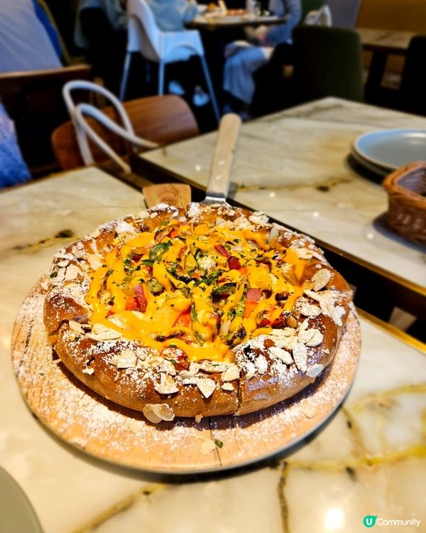 超好食😋又足料😁泡菜海灣芝加哥pizza🍕