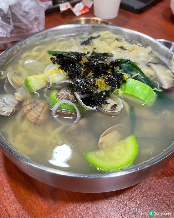 人氣韓式刀削麵😚