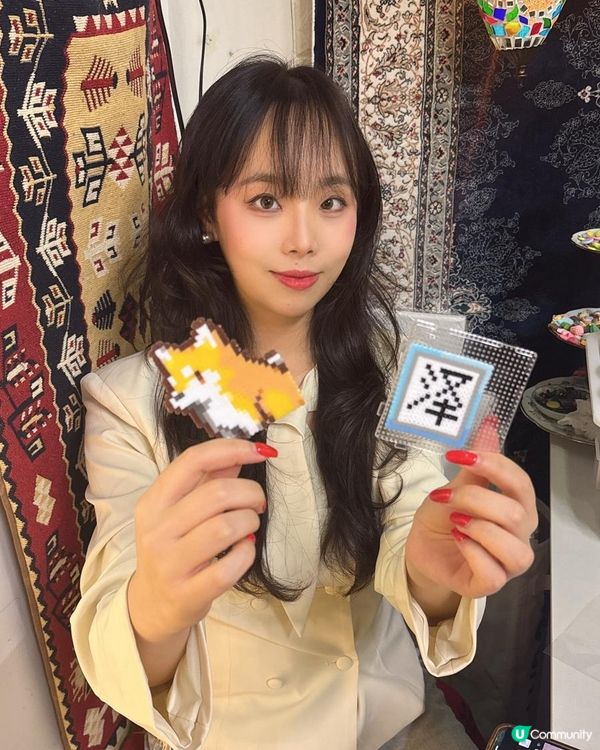 自由創作趣味拼豆😍