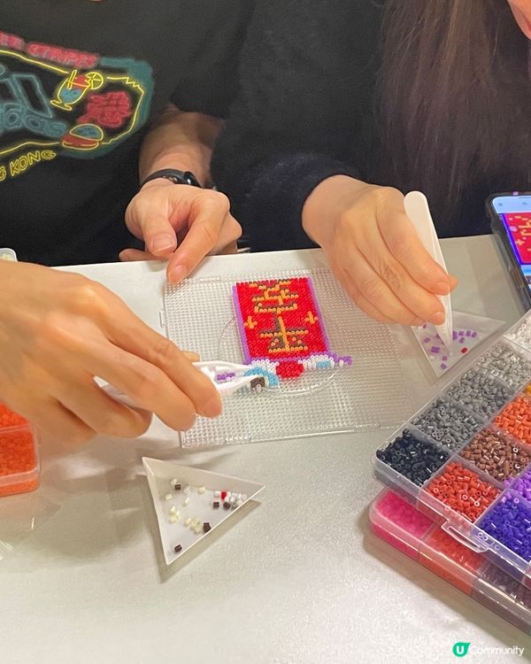 自由創作趣味拼豆😍