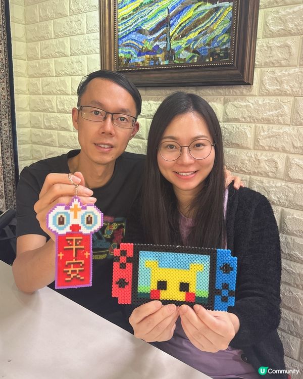 自由創作趣味拼豆😍