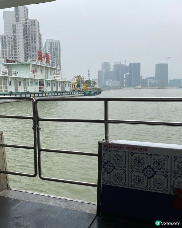 短程船程遊澳珠