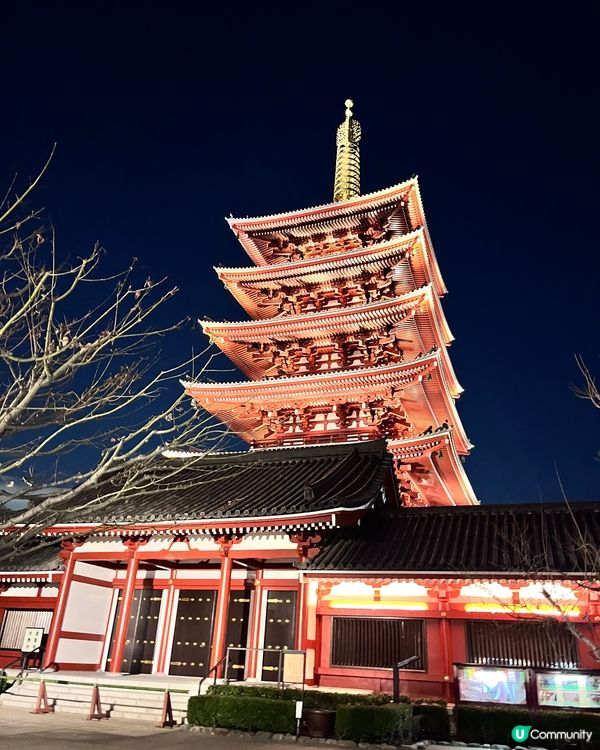 夜闖淺草寺
