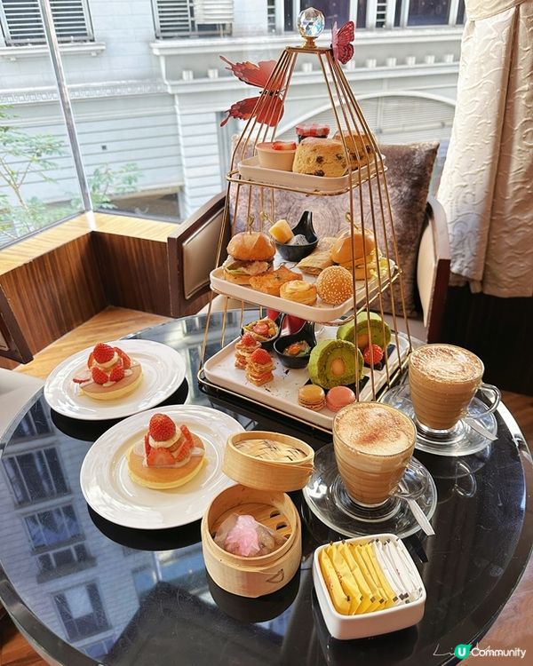 九龍酒店 | 草莓戀人中西下午茶 散發春日濃情蜜意