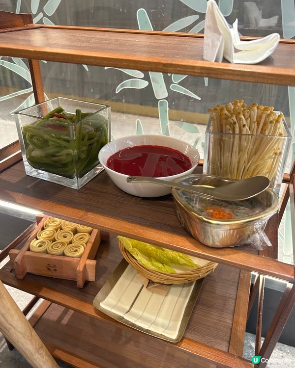 可愛熊貓火鍋，深得小朋友歡心