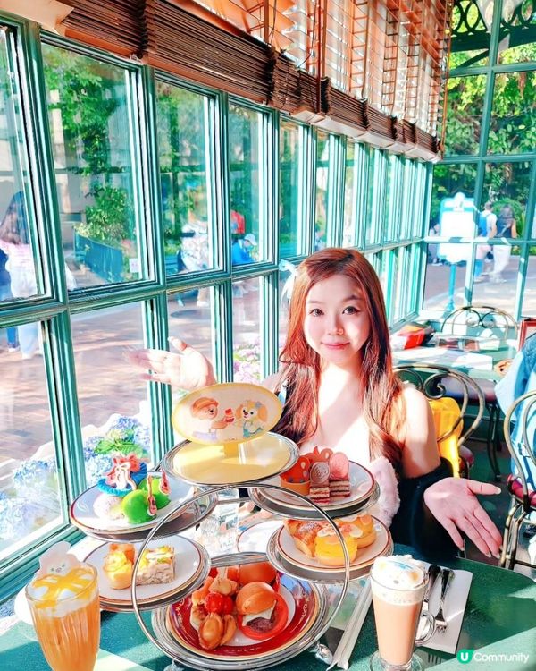 迪士尼𝑫𝒖𝒇𝒇𝒚 & 𝑭𝒓𝒊𝒆𝒏𝒅𝒔 打卡下午茶