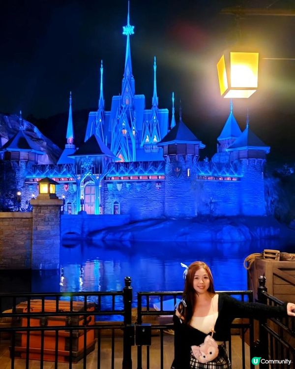 迪士尼❄️冰雪奇緣❄️日拍與夜拍