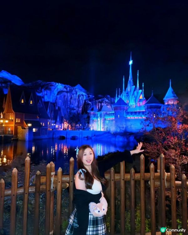 迪士尼❄️冰雪奇緣❄️日拍與夜拍
