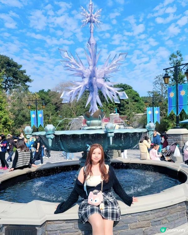 迪士尼❄️冰雪奇緣❄️日拍與夜拍