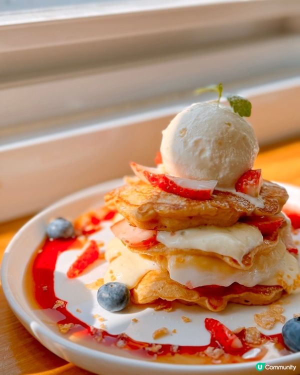 元朗綠白色簡約風Cafe 「The Third」