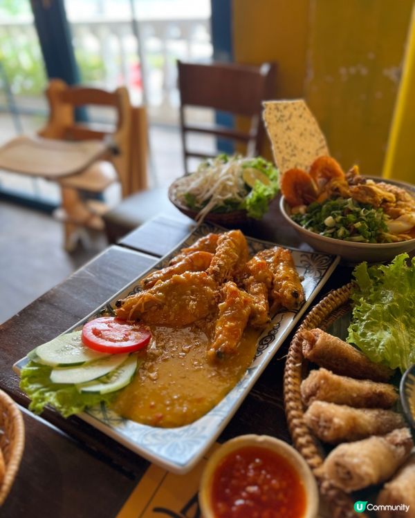 🌸🇻🇳粉紅教堂附近💒峴港高質抵食越南菜😍