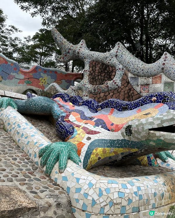 遊西班牙🇪🇸高廸風格作品在深圳海山公園