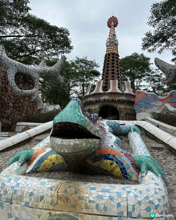 遊西班牙🇪🇸高廸風格作品在深圳海山公園