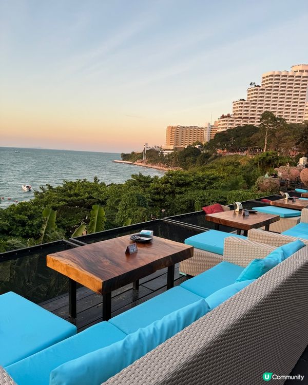 泰國芭堤雅超人氣鳥巢海景餐廳