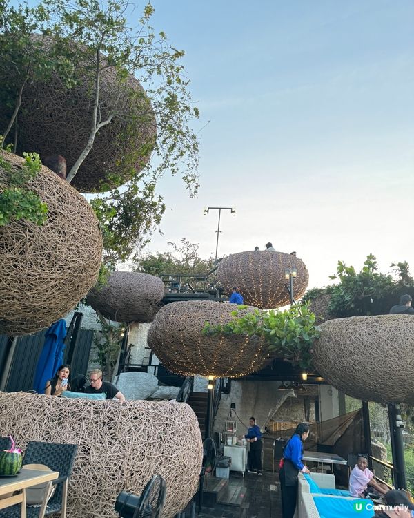 泰國芭堤雅超人氣鳥巢海景餐廳