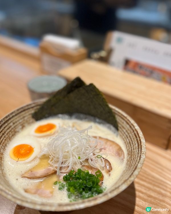 屯門必食🍜雞白湯拉麵天花板