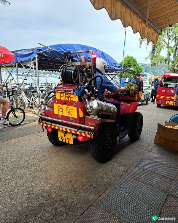 只有離島才有之消防處單人電單車