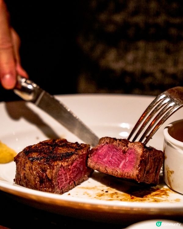 城中享負盛名嘅君悅酒店頂級扒房🍴🥩