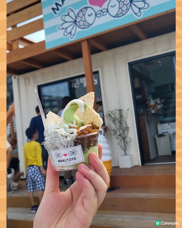 白飯魚 x 雪糕🍦意想不到嘅美味