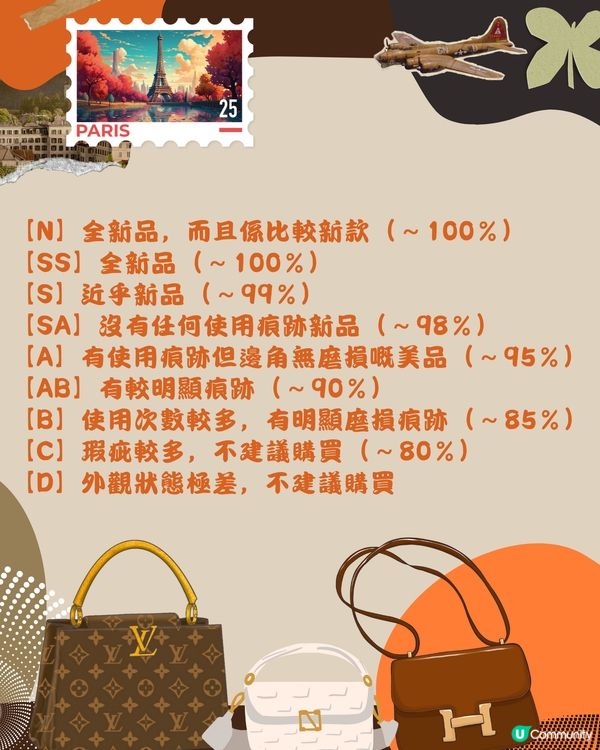 日本中古入門知識👜✨中古即復古？日本買特別安心？🤔附分級表‼️