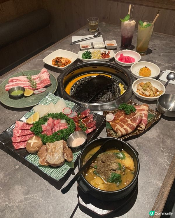 第一次去啟德airside就行入左呢間正正韓國燒肉餐廳🍴掂！