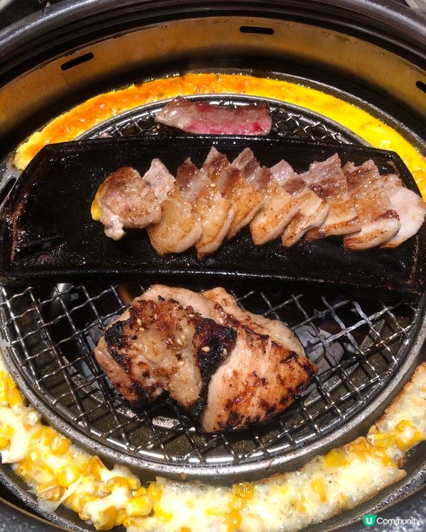 第一次去啟德airside就行入左呢間正正韓國燒肉餐廳🍴掂！