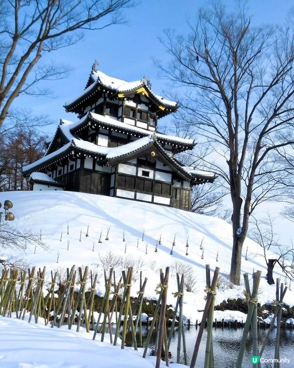 ❄️白雪中的高田城~新潟❄️