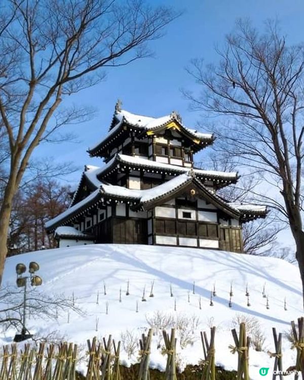 ❄️白雪中的高田城~新潟❄️