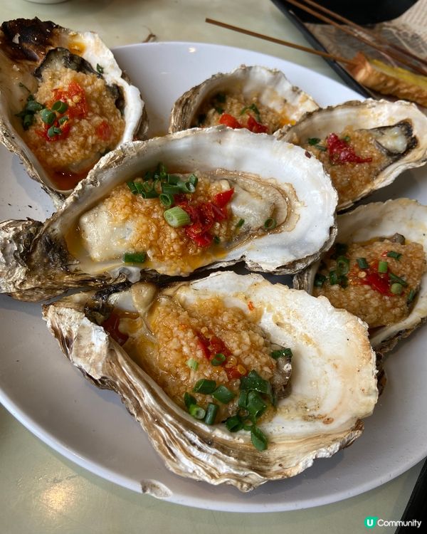 手掌咁大隻燒蠔🦪唔食走寶😆