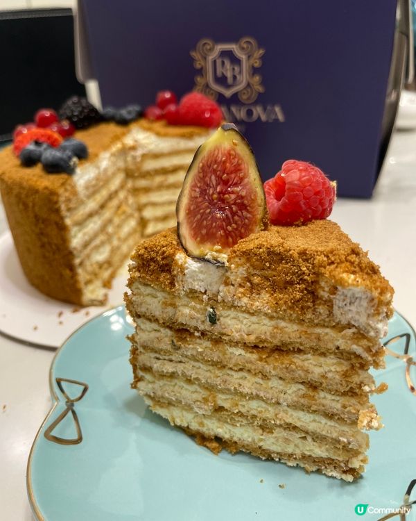 俄羅斯風味蜂蜜千層蛋糕🎂