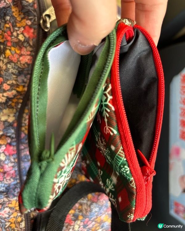 媽媽親自做的散子包，我覺得好靚！