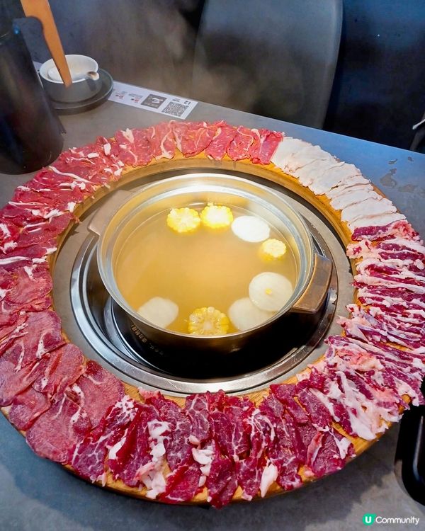 現切新鮮牛肉🐮必食大熱呼啦圈牛肉火鍋🍲