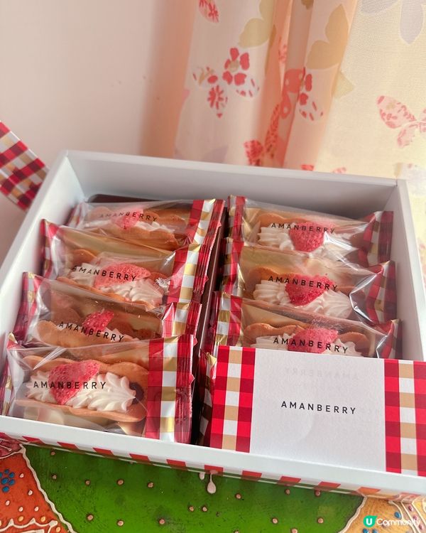 超人氣Amanberry 士多啤梨🍓tart 