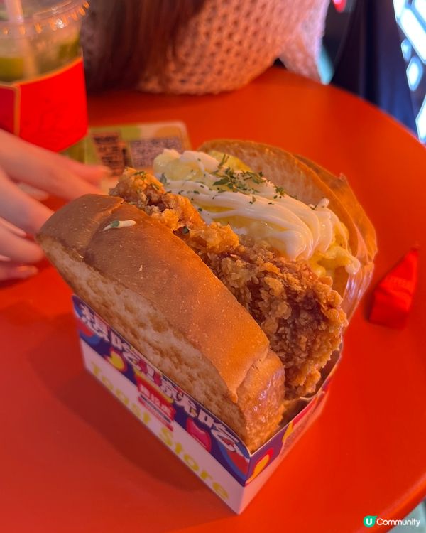 超級好食嘅炸雞三明治🥪