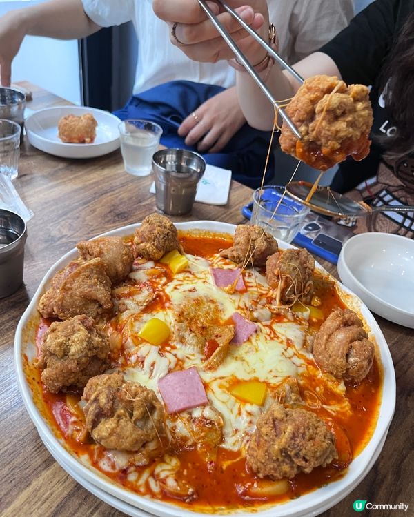 韓國芝士瀑布炸雞🍗🧀