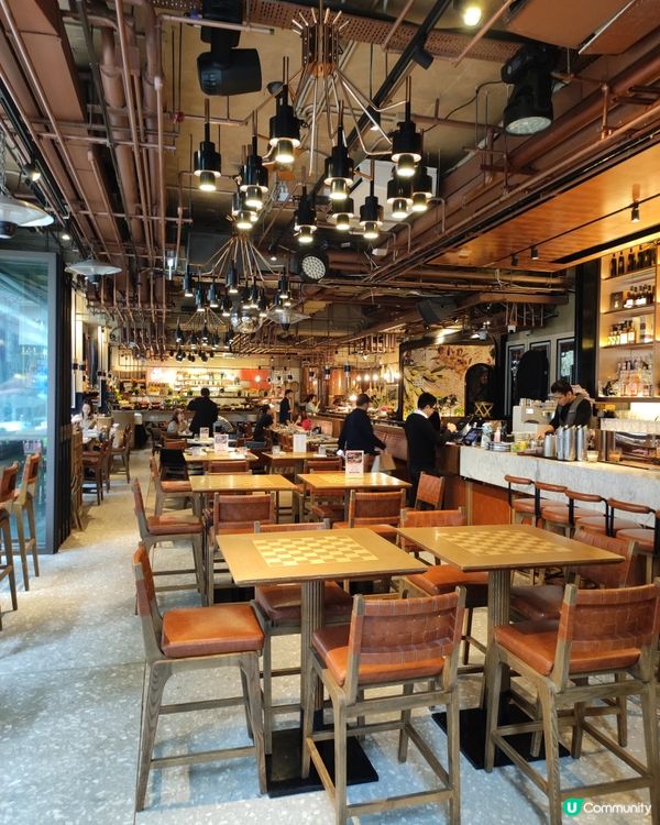 週末去咗中環蘭桂坊BACI Trattoria & Bar食...