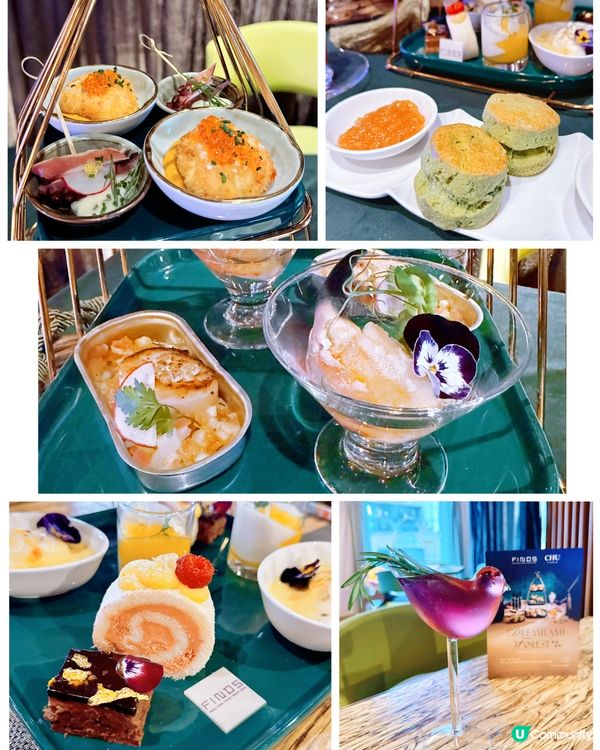 帝樂文娜公館FINDS「夢境森林」下午茶，微醺雞尾酒工作坊