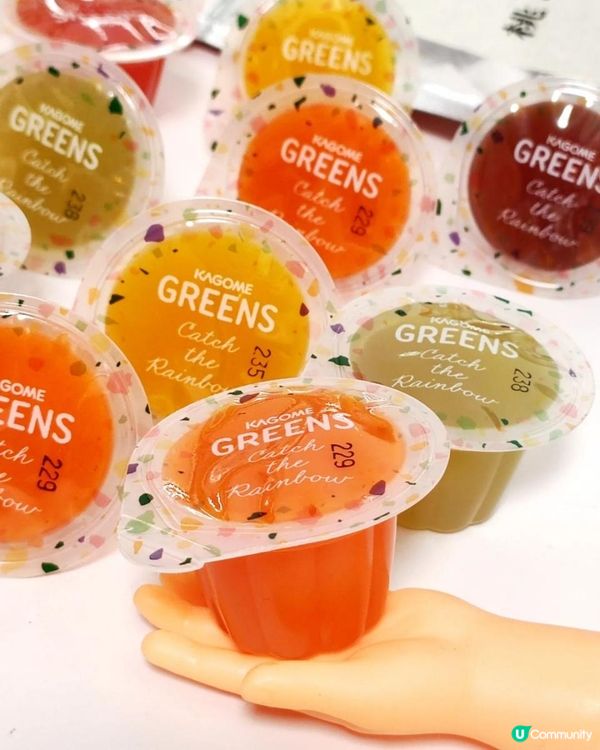 KAGOME GREENS「果昔啫喱」登陸香港喇