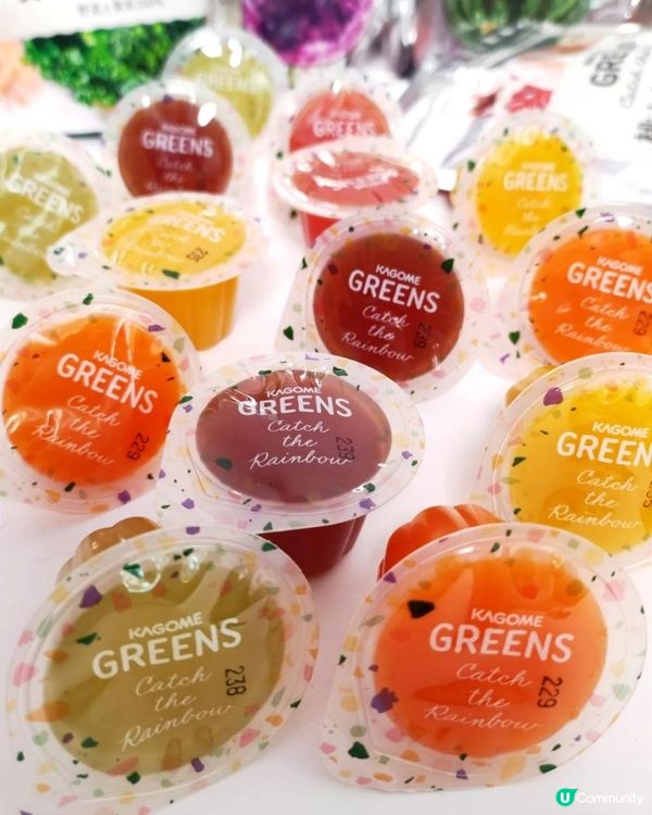 KAGOME GREENS「果昔啫喱」登陸香港喇