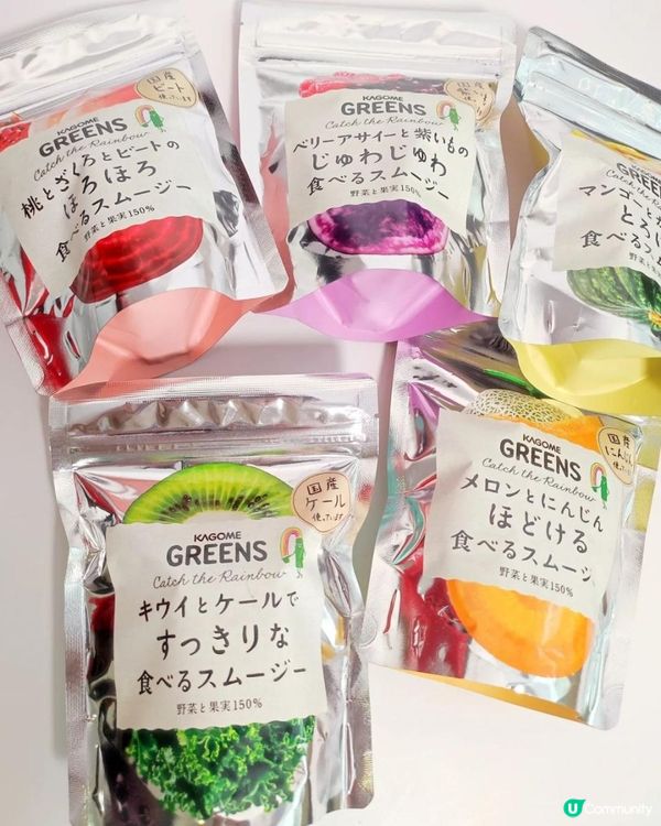 KAGOME GREENS「果昔啫喱」登陸香港喇
