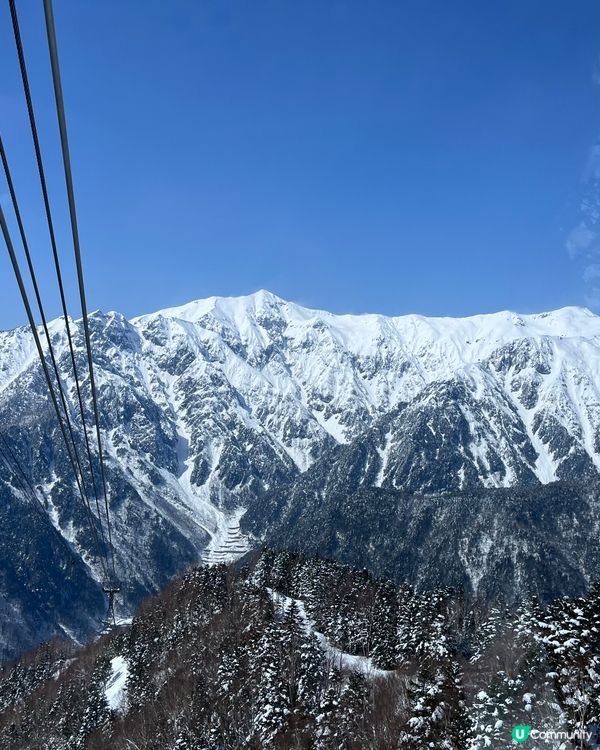 好天氣上新穗高纜車🚡🏔️