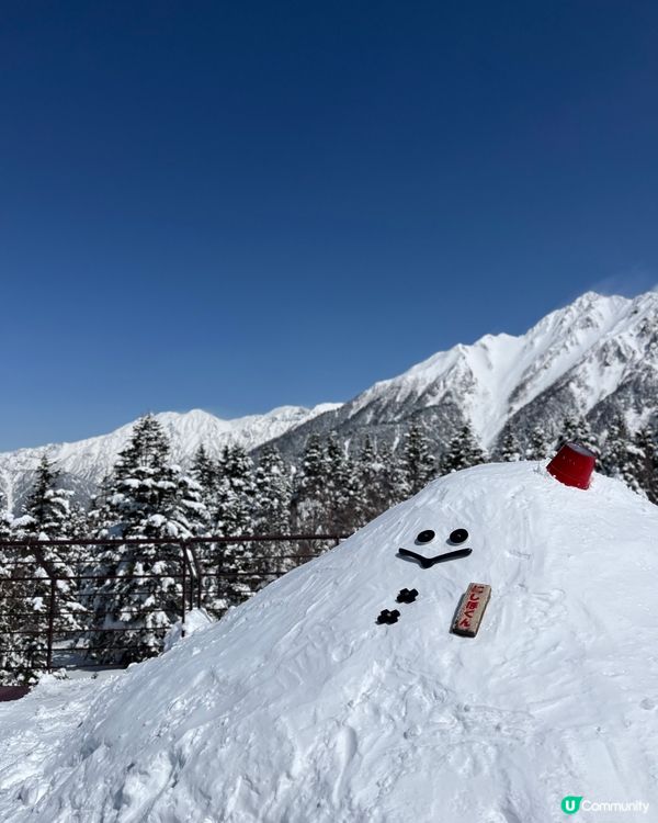 好天氣上新穗高纜車🚡🏔️
