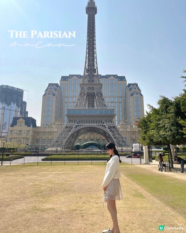 澳門巴黎人鐵塔的絕佳拍照機位