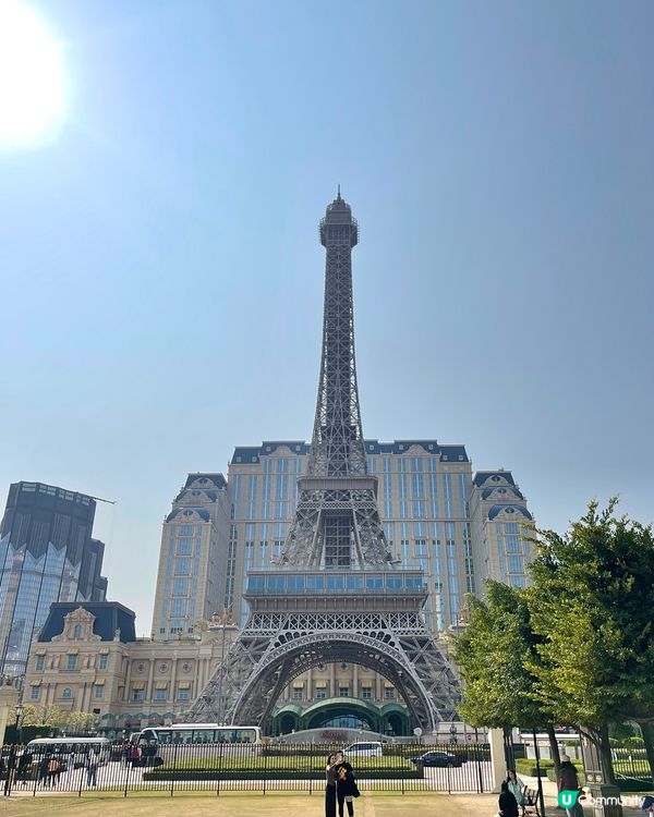 澳門巴黎人鐵塔的絕佳拍照機位