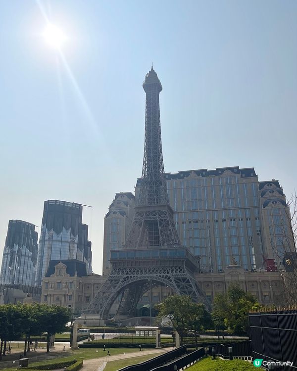 澳門巴黎人鐵塔的絕佳拍照機位