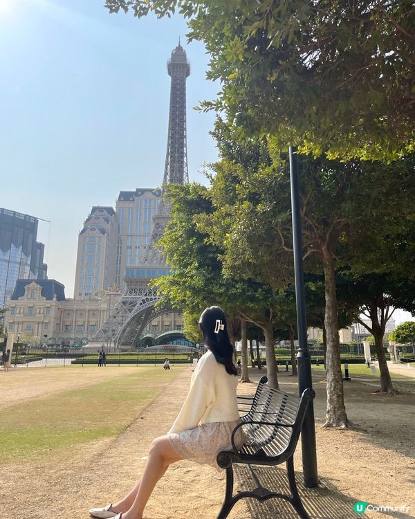 澳門巴黎人鐵塔的絕佳拍照機位